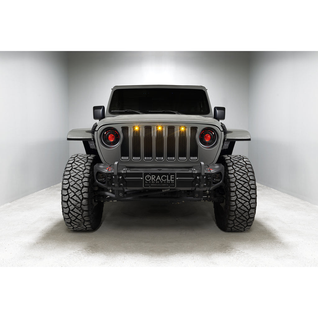 Oracle-Oculus-Bi-Led-Projector-Headlights-For-Jeep-JlGladiator-Jt---Colorshift-W-Bc1-Controller