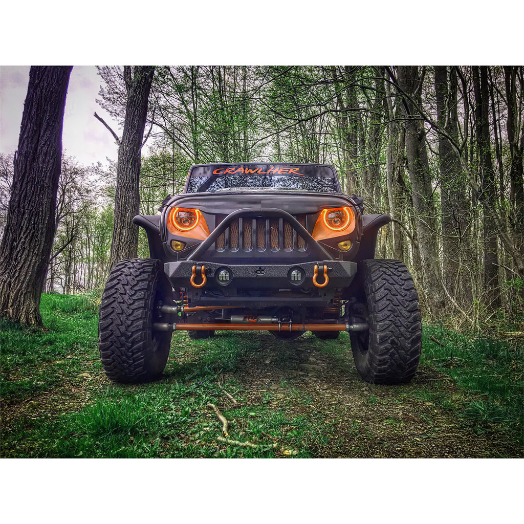 Oracle-Offroad-7In-High-Powered-Led-Headlightsblack-Bezelamber-DrivePass
