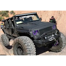 Load image into Gallery viewer, Oracle-Offroad-7In-High-Powered-Led-Headlightsblack-Bezelcolorshift-DrivePass