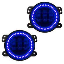 Load image into Gallery viewer, Oracle-Offroad-High-Powered-Led-Fog-Lightsblack-Bezelblue