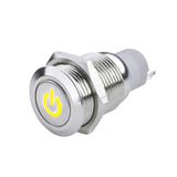 Oracle Lighting 2057-006 Power Symbol On/Off Flush Mount LED Switch, Yellow