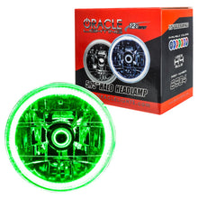 Load image into Gallery viewer, Oracle-Pre-Installed-Lights-5.75-In.-Sealed-Beam---Green-Halo