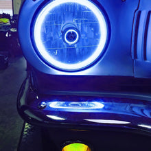Load image into Gallery viewer, Oracle-Pre-Installed-Lights-7-In.-Sealed-Beam---Blue-Halo