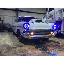 Load image into Gallery viewer, Oracle-Pre-Installed-Lights-7-In.-Sealed-Beam---Blue-Halo
