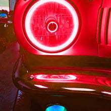 Load image into Gallery viewer, Oracle-Pre-Installed-Lights-7-In.-Sealed-Beam---Red-Halo