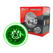 Load image into Gallery viewer, Oracle-Pre-Installed-Lights-7-In.-Sealed-Beam---Green-Halo