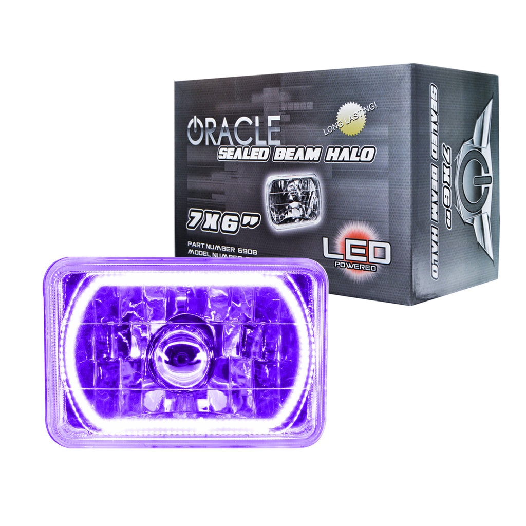 Oracle-Pre-Installed-Lights-7X6-In.-Sealed-Beam---UvPurple-Halo