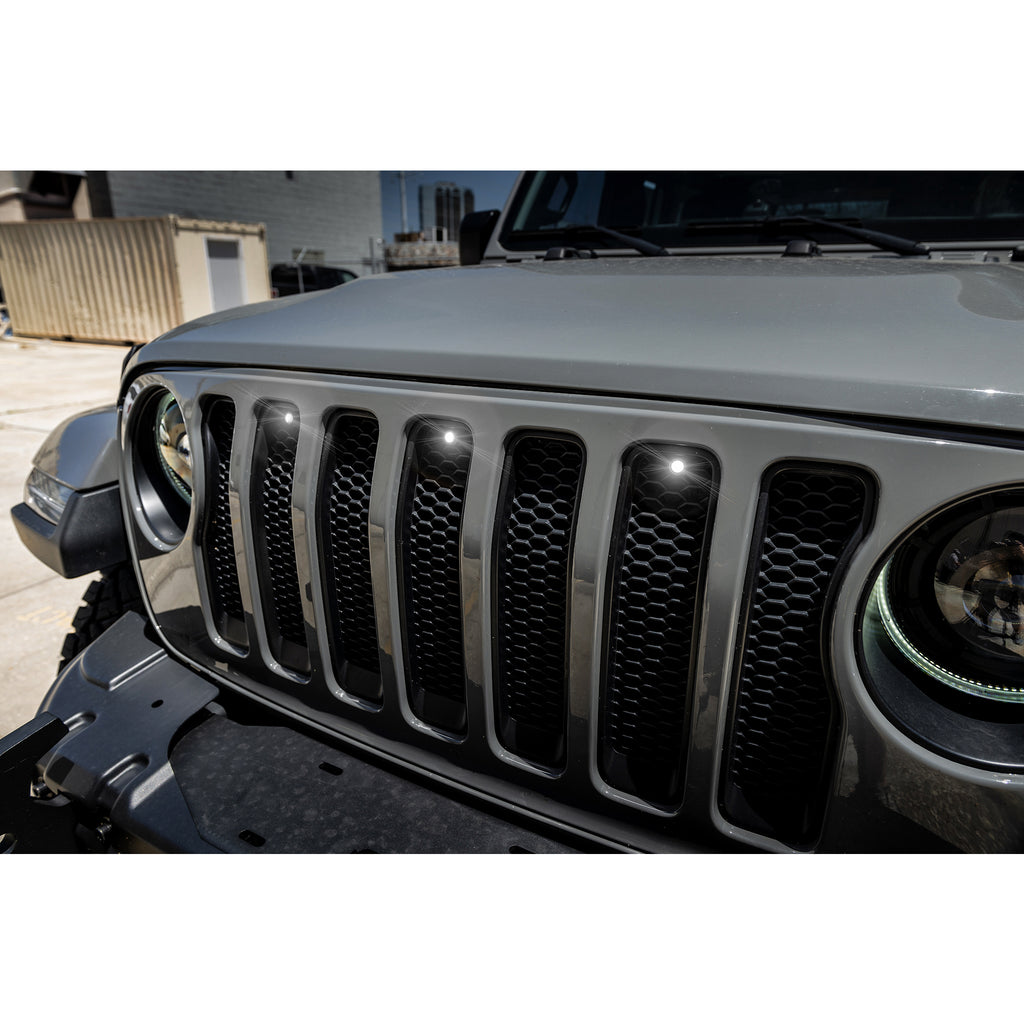Oracle-Pre-Runner-Style-Led-Grille-Kit-For-Jeep-Gladiator-Jt---White