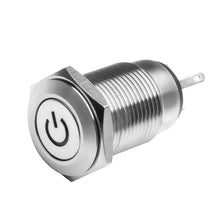 Load image into Gallery viewer, Oracle-Pre-Wired-Power-Symbol-OnOff-Flush-Mount-Led-Switch---White
