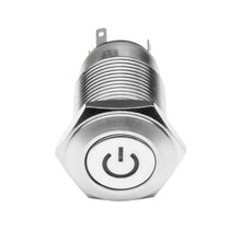Load image into Gallery viewer, Oracle-Pre-Wired-Power-Symbol-OnOff-Flush-Mount-Led-Switch---White