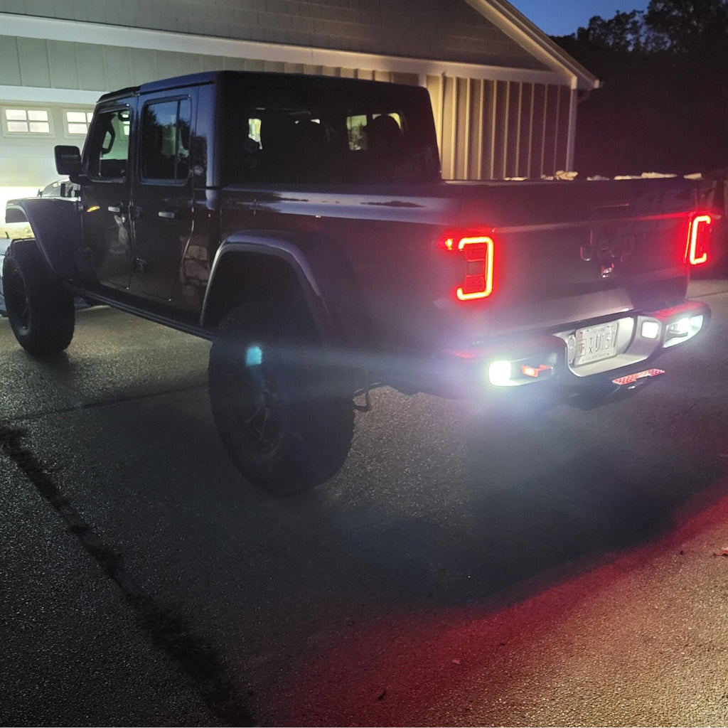 Oracle-Rear-Bumper-Led-Reverse-Lights-For-Jeep-Gladiator-Jt-W-Plug--Play-Harness---6000K