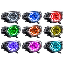 Load image into Gallery viewer, Oracle-Toyota-Tacoma-12-15-Halo-Kit---Colorshift-W-Simple-Controller