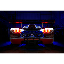 Load image into Gallery viewer, Oracle-Ultima-Gtr-Led-Waterproof-Tail-Light-Halo-Kit---4-Rings---Red