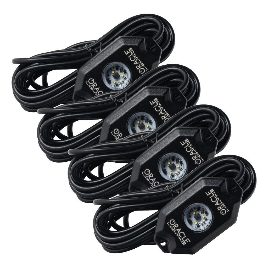 Oracle-Underbody-Wheel-Well-Rock-Light-Kit---White-(4Pcs)---5000K
