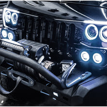 Load image into Gallery viewer, Oracle-Vector-Jeep-Wrangler-Jk-Grille-Halo-Kit---Colorshift-W-Simple-Controller
