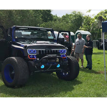 Load image into Gallery viewer, Oracle-Vector-Jeep-Wrangler-Jk-Grille-Led-Halo-Kit---White