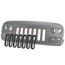 Load image into Gallery viewer, Oracle-Vertical-Mesh-Inserts-For-Vector-Grille-(Jk-Model-Only)