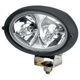 Hella H15161037 Oval 100 Halogen Double Beam Work Lamp (LR)