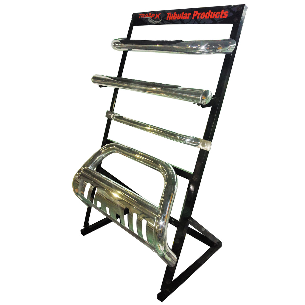 Oval-Side-Bar-Display-4,-5-And-6-Inch-Nerf-Bars-Pol-Stainless-Steel-Promo-Only