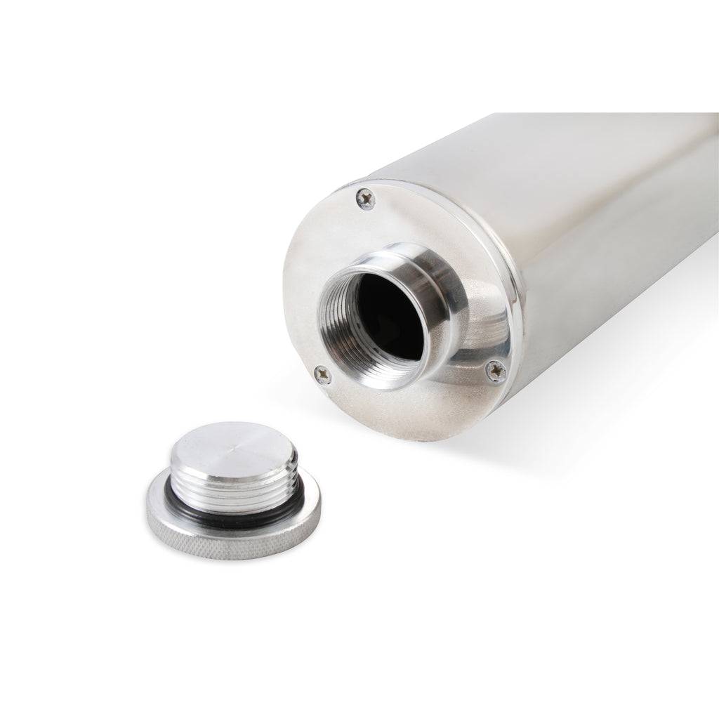Overflow-Tank---3-Inch-Diameter-10-Inch-Height-Polished-Stainless-Steel
