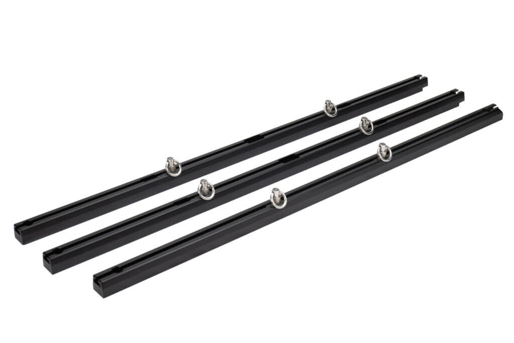 Hi-lift Jack TT-2000 TrailTrak Cargo Management System for Jeep Gladiator for Select Jeep Gladiator