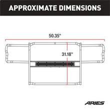 Load image into Gallery viewer, ARIES P1050 Pro Series Black Steel Grille Guard; Select Jeep Wrangler JK - Truck Part Superstore