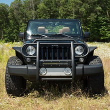 Load image into Gallery viewer, ARIES P1050 Pro Series Black Steel Grille Guard; Select Jeep Wrangler JK - Truck Part Superstore