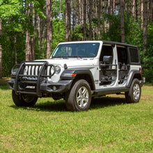 Load image into Gallery viewer, ARIES P1053 Pro Series Black Steel Grille Guard, Select Jeep Wrangler JL, Gladiator for Select Jeep Wrangler