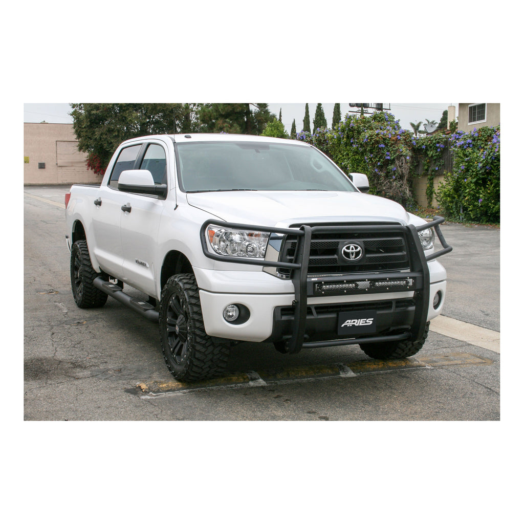 ARIES P2062 ARIES P2062 Pro Series Black Steel Grille Guard; No-Drill; Select Toyota Tundra - Truck Part Superstore