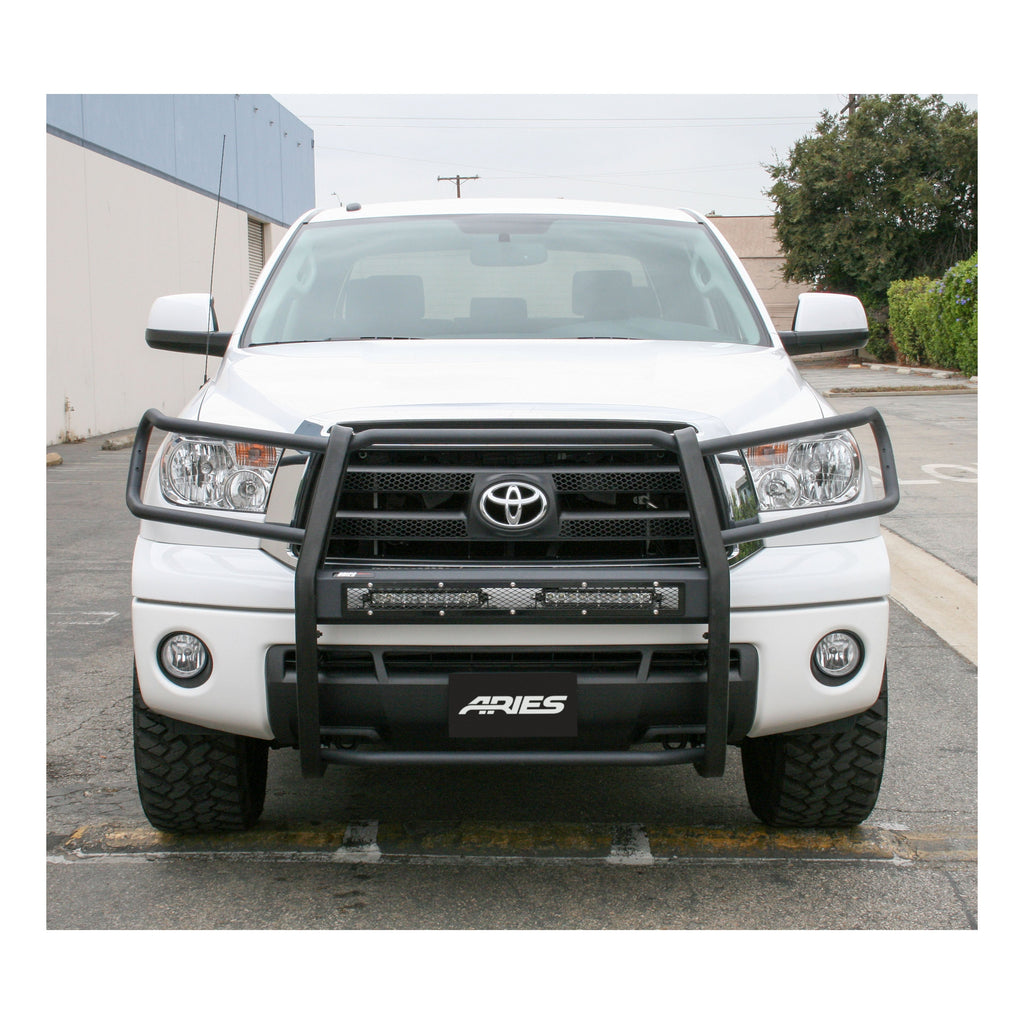 ARIES P2062 ARIES P2062 Pro Series Black Steel Grille Guard; No-Drill; Select Toyota Tundra - Truck Part Superstore