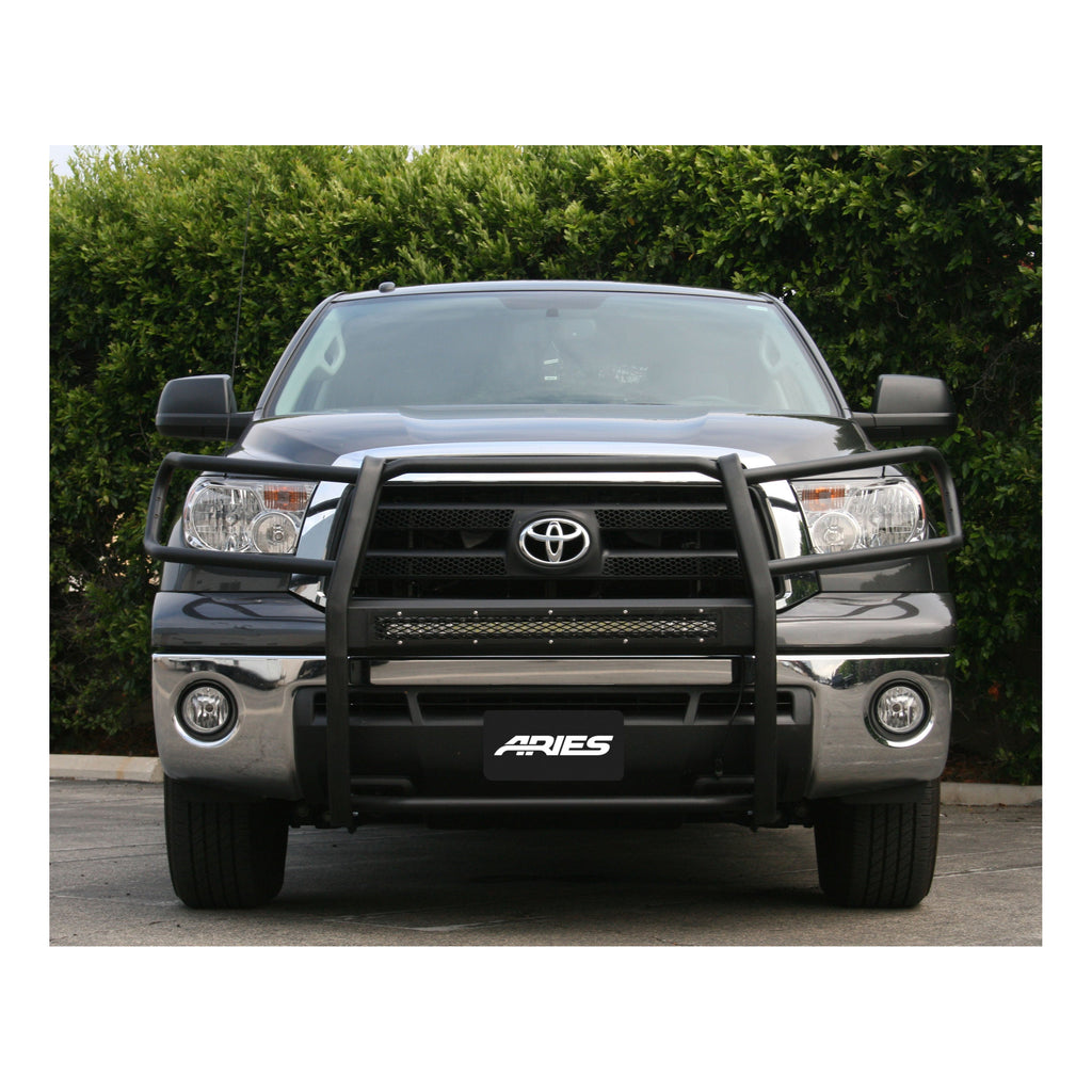 ARIES P2062 ARIES P2062 Pro Series Black Steel Grille Guard; No-Drill; Select Toyota Tundra - Truck Part Superstore