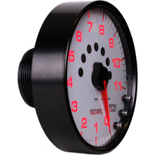 Load image into Gallery viewer, AutoMeter P23912 GAUGE, TACHOMETER, 5", 11K RPM, W/SHIFT LIGHT &amp; PEAK MEM, WHITE/BLACK, SPEK-PRO