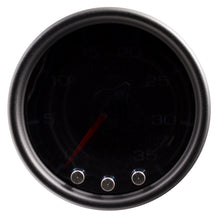 Load image into Gallery viewer, AutoMeter P30352 GAUGE, BOOST, 2 1/16", 35PSI, STEPPER MOTOR W/PEAK &amp; WARN, BLK/SMOKE//BLK, SPEK