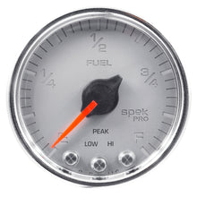 Load image into Gallery viewer, AutoMeter P31221 GAUGE, FUEL LEVEL, 2 1/16", 0-270O PROGRAMMABLE, SLVR/CHRM, SPEK-PRO