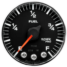 Load image into Gallery viewer, AutoMeter P312318 GAUGE, FUEL LEVEL, 2 1/16", 0-270O PROGRAMMABLE, BLK/CHRM, SPEK-PRO