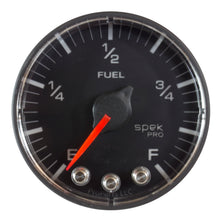 Load image into Gallery viewer, AutoMeter P312328 GAUGE, FUEL LEVEL, 2 1/16", 0-270O PROGRAMMABLE, BLK/BLK, SPEK-PRO