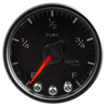 Load image into Gallery viewer, AutoMeter P31232 GAUGE, FUEL LEVEL, 2 1/16", 0-270O PROGRAMMABLE, BLK/BLK, SPEK-PRO