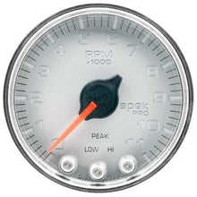 Load image into Gallery viewer, AutoMeter P33621 GAUGE, TACH, 2 1/16", 11K RPM, W/ SHIFT LIGHT &amp; PEAK MEM, SLVR/CHRM, SPEK-PRO