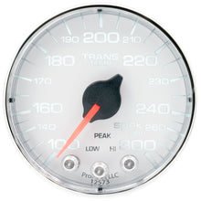 Load image into Gallery viewer, AutoMeter P342118 GAUGE, TRANS TEMP, 2 1/16", 300?F, STEPPER MOTOR W/PK &amp; WRN, WHT/CHRM, SPEK-PRO
