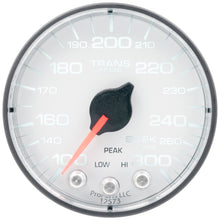 Load image into Gallery viewer, AutoMeter P342128 GAUGE, TRANS TEMP, 2 1/16", 300?F, STEPPER MOTOR W/PK &amp; WRN, WHT/BLK, SPEK-PRO