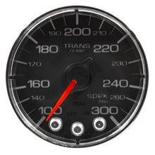 Load image into Gallery viewer, AutoMeter P346318 GAUGE, WATER TEMP, 2 1/16", 300?F, STEPPER MOTOR W/PEAK &amp; WARN, BLK/CHRM, SPEK