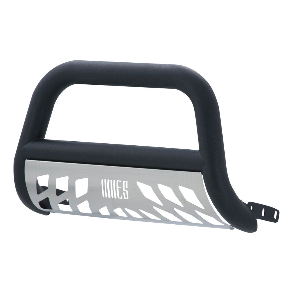 ARIES P35-4002 Pro Series 3in. Black Steel Bull Bar; Select Chevrolet; GMC Sierra - Truck Part Superstore