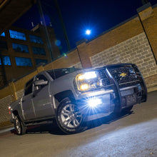 Load image into Gallery viewer, ARIES P4091 Pro Series Black Steel Grille Guard, Select Chevrolet Silverado 1500 for Select Chevrolet Silverado 1500