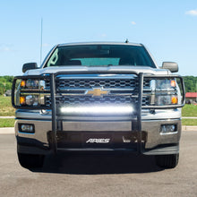 Load image into Gallery viewer, ARIES P4091 Pro Series Black Steel Grille Guard, Select Chevrolet Silverado 1500 for Select Chevrolet Silverado 1500