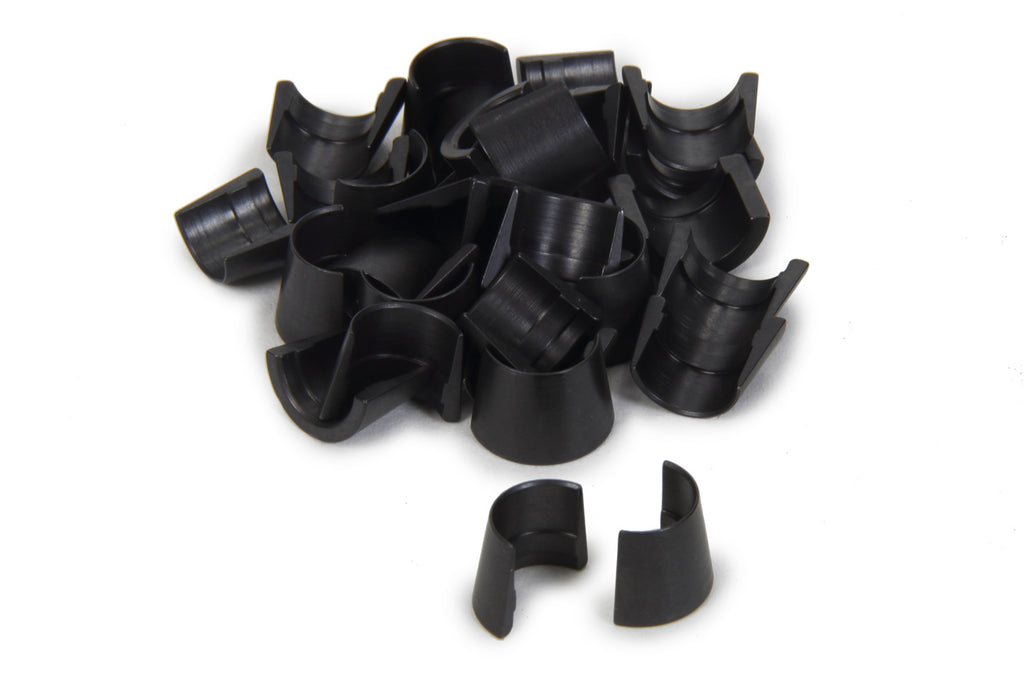 PAC RACING SPRINGS PAC-L8127 Steel Valve Locks (16) Mini 8-Degree 3/8 Valve