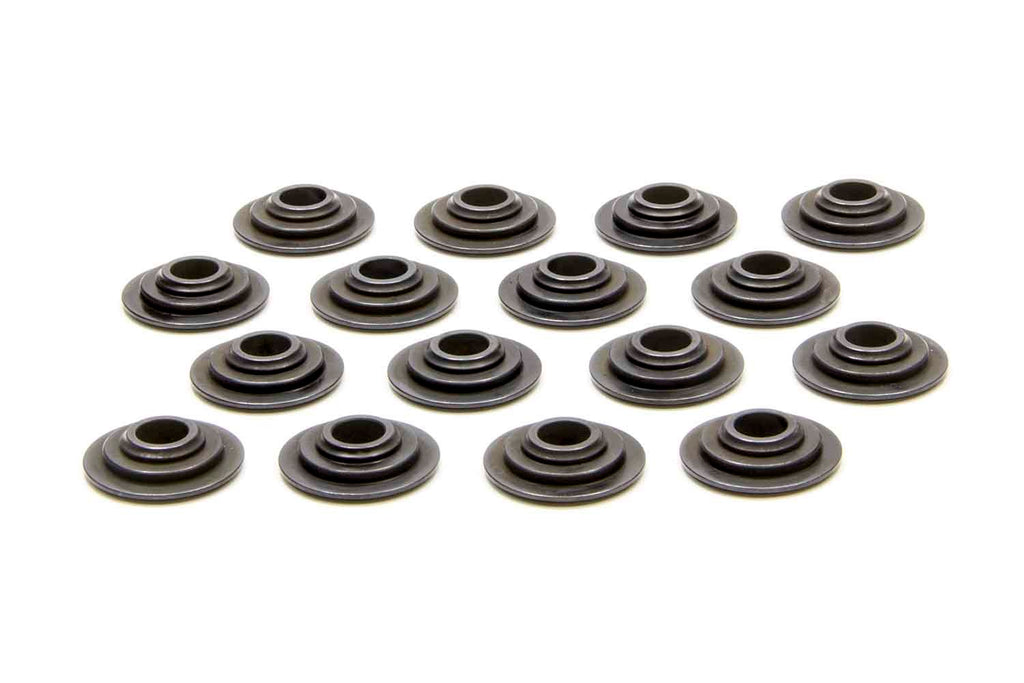 PAC RACING SPRINGS PAC-R355 Valve Spring Retainers - C/M Steel (16)