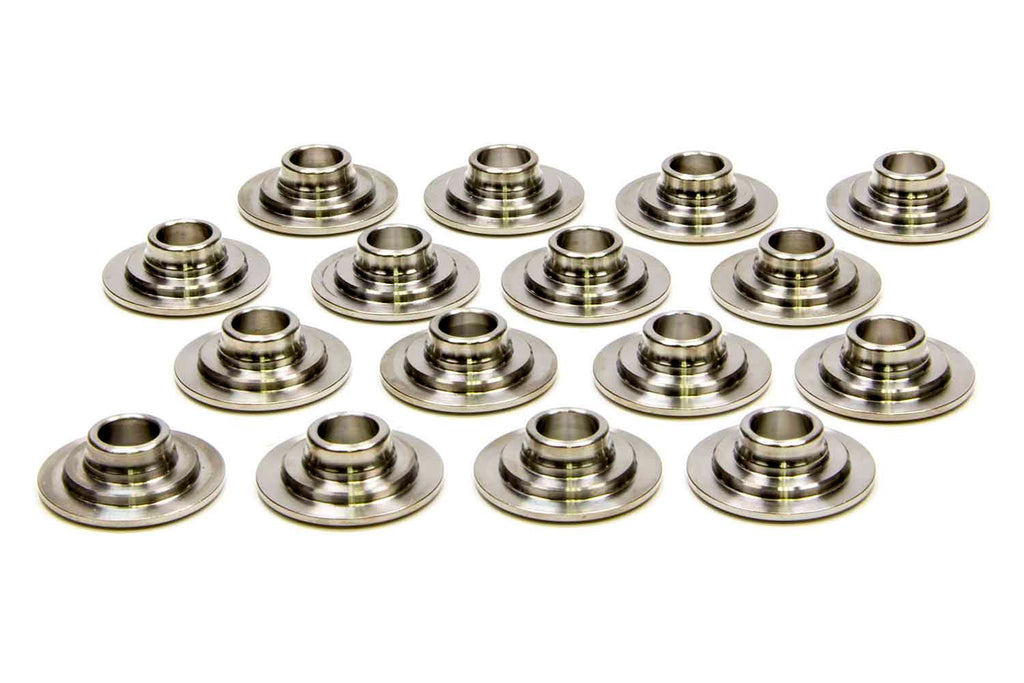 PAC RACING SPRINGS PAC-R408 Valve Spring Retainers - TI (16) 1.050