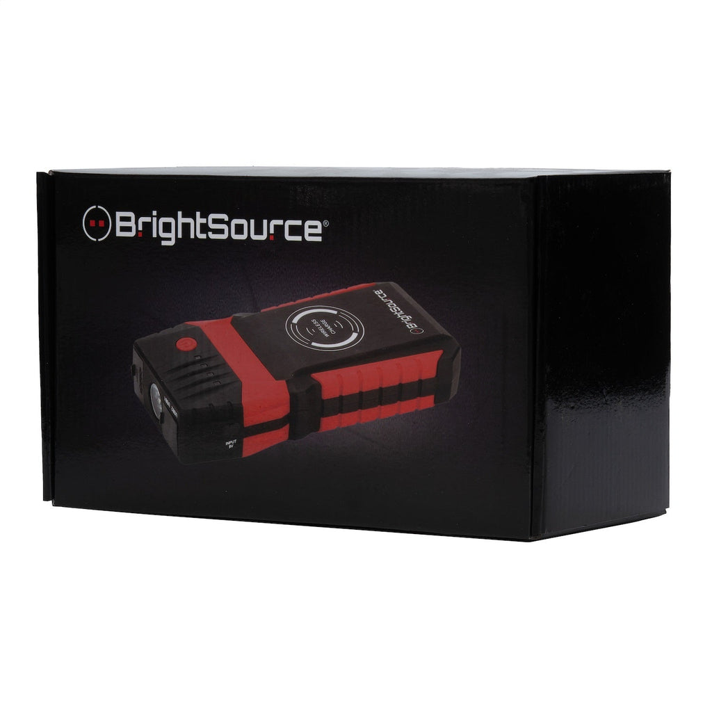 BrightSource PB600 Jump Starter; 600 Amp; With Wireless Phone Charger; - Truck Part Superstore