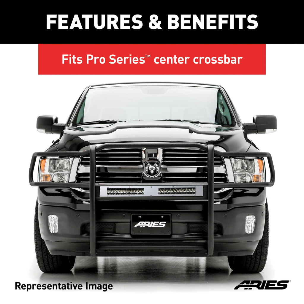 ARIES PC10OS Pro Series 30-Inch Brushed Stainless Light Bar Cover Plate