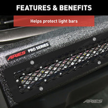 Load image into Gallery viewer, ARIES PC30MB ARIES PC30MB Pro Series 30-Inch Black Steel Grille Guard Light Bar Cover Plate - Truck Part Superstore
